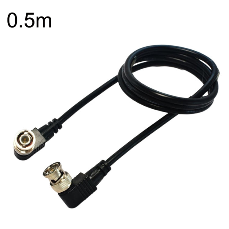 BNC Male to Male Elbow Audio and Video Cable Coaxial Cable, Length:, 0.5m, 1m, 1.5m, 2m, 3m BNC Male to Male Elbow Audio and Video Cable Coaxial Cable, Length:, 0.5m, 1m, 1.5m, 2m, 3m
